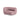 sofa cascade colette tissu velours couleur rose poudrée avec base chrome