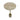 Table d'appoint en travertin