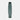 Vase rond turquoise profond vu côté