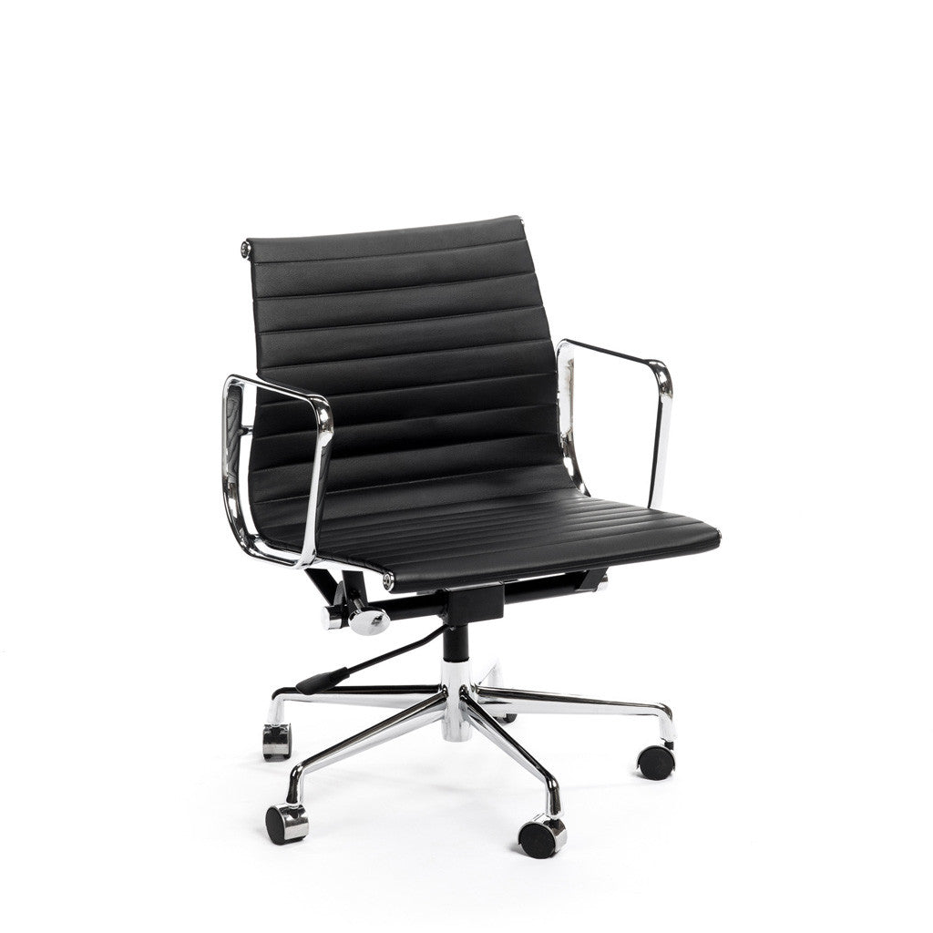 Chaise de bureau Management avec coussin rigide - Prunelle