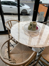 
                      
                        Load image into Gallery viewer, Floor Sample Manhattan Dining Table Faux Marble
                      
                    