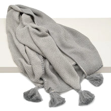 
                      
                        Load image into Gallery viewer, Plush Tassel Throw Blanket
                      
                    