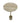 Table d'appoint en travertin