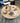 cette table basse en chêne capture mid-century plateau circulaire minimaliste sur base , oak mid century coffee table