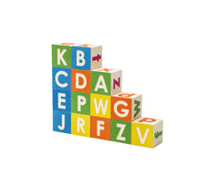 
                      
                        Load image into Gallery viewer, Cubes alphabet minuscules et majuscules - Prunelle
                      
                    