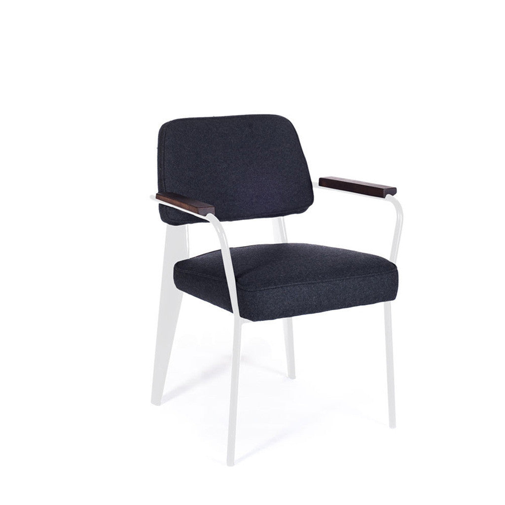 chaise standard jean prouvé accoudoir chair armchair