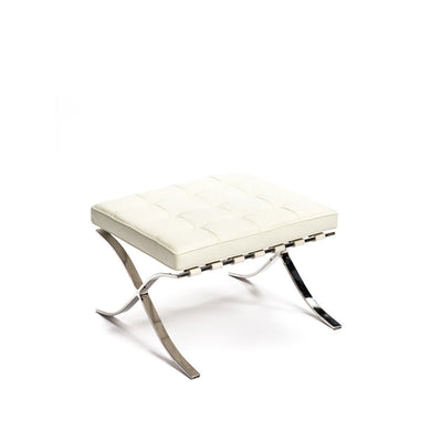 pavillon ottoman mies van der rohe pouf cuir