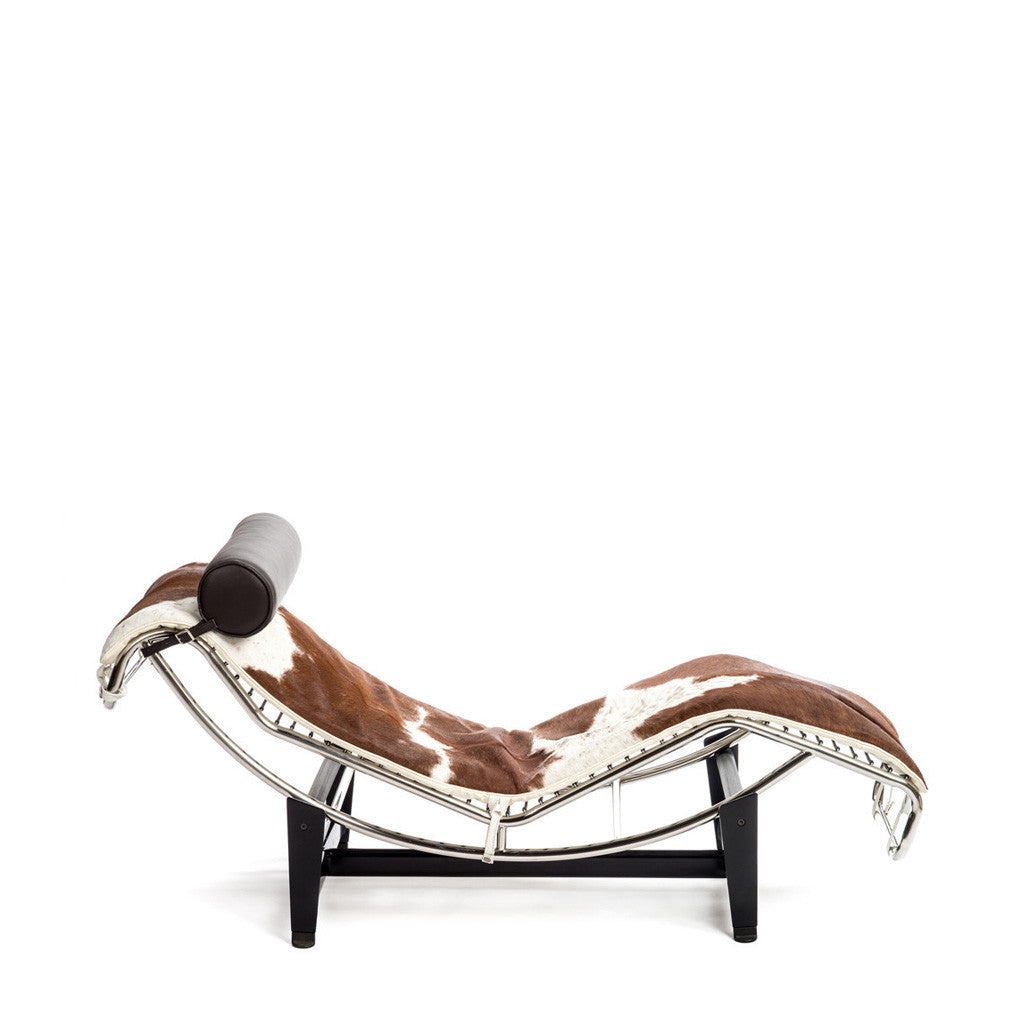 LC4 Le corbusier lounge chair chaise longue cuir leather