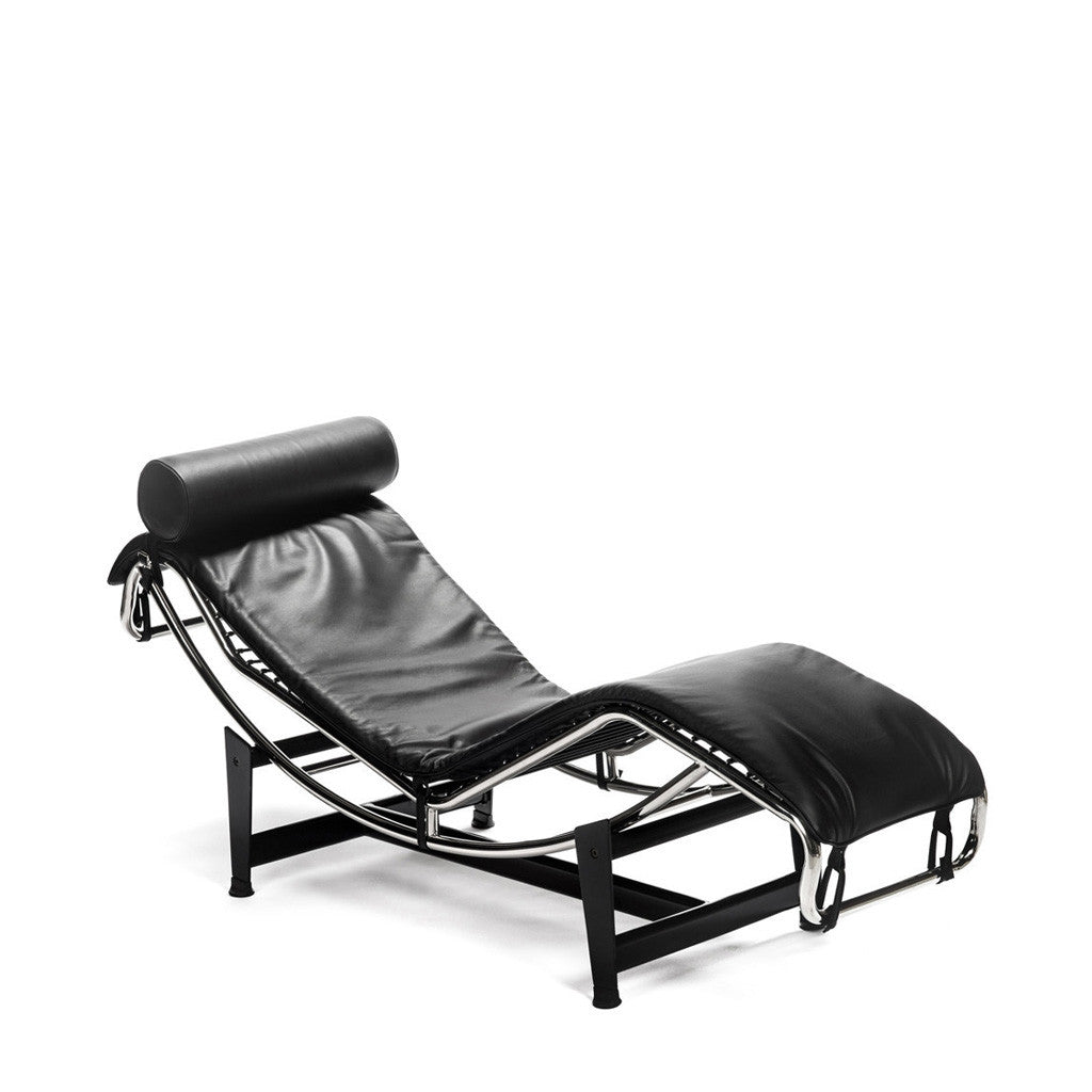 LC4 Le corbusier lounge chair chaise longue cuir leather