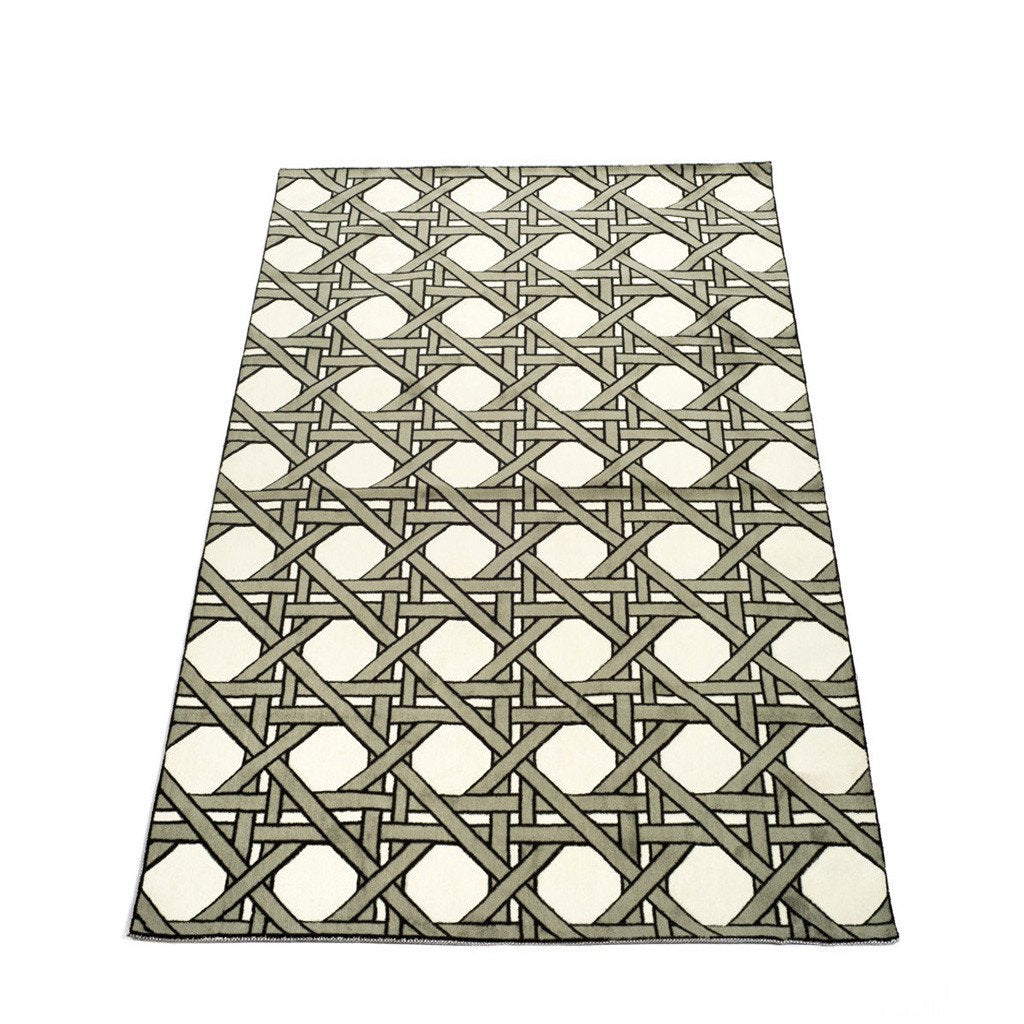 Cane rug – Prunelle