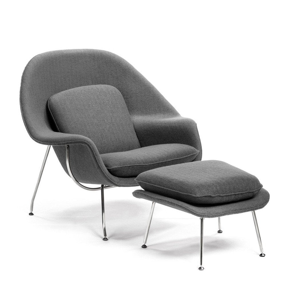 Womb Chair with Ottoman