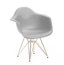 
                      
                        Load image into Gallery viewer, Eiffel Armchair with Metal Legs
                      
                    